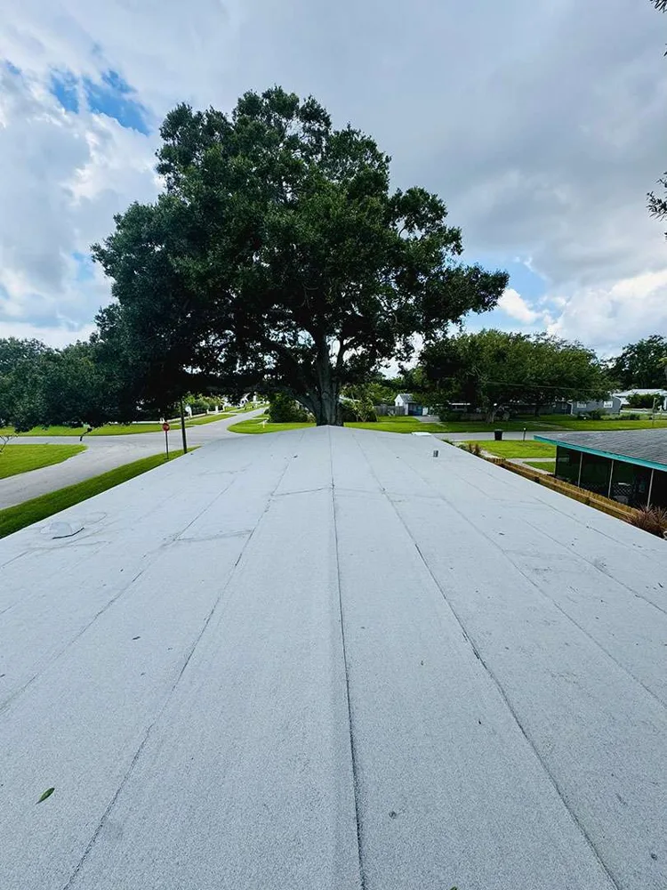Flat roofing system featured on the company website